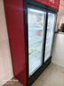 英联瑞仕 饮料柜展示柜冷藏柜立式商用冰柜冰箱啤酒水饮料便利店超市展示柜鲜花水果保鲜柜冷藏展示柜 升级款双门下压机【红黑色】 直冷款 实拍图