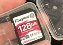 金士顿（Kingston）128GB SD存储卡 U3 V30 相机内存卡 sd卡大卡 支持4K 高速连拍 读速100MB/s 写速85MB/s 实拍图