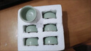 古德窑 汝窑功夫茶杯陶瓷6只装汝瓷品茗杯单杯开片可养家用小茶杯主人杯 六只装-介福汝窑《小碗杯》35ml 实拍图