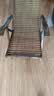禾夫躺椅午休椅成人折叠椅老人晒太阳午睡椅阳台休闲可平躺懒人椅竹椅 【经典款-中片竹片】茶色 实拍图