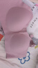 婧麒（JOYNCLEON）【小珊瑚】哺乳文胸聚拢上托无钢圈舒适孕妇大码内衣夏季薄款 素肌肤【清凉体感】 2XL 实拍图