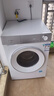 西门子（SIEMENS）小晶钻智净版 10公斤滚筒洗衣机全自动家用 隐形触控 智能除渍 防过敏 WG52H1U00W 家电国家补贴 实拍图