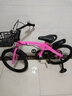 【京东物流】新款儿童自行车男女孩2-10岁脚踏车小孩单车带辅助轮 常规运动款 粉色 18寸（120厘米-140厘米） 实拍图