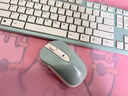 CHERRY樱桃 DW2300 无线键盘鼠标 小轻音键鼠套装 笔记本电脑商务办公键盘鼠标 DW2300 二代清新绿-104键 实拍图