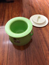 茶花塑料痰盂尿桶尿盆儿童尿壶坐便器加厚尿盆婴儿便盆宝宝马桶 新品绿色_1个 实拍图