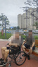 鱼跃(yuwell)轮椅车H051折叠老人轻便旅行手推车钢管免充气胎代步车 实拍图