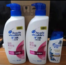 海飞丝去屑洗发水男士女士丝质柔滑500g*2+80g洗头膏洗发水柔顺滋润套装 实拍图