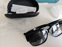 戴申近视眼镜专用墨镜套近视眼镜男款太阳镜偏光防紫外线男士套镜开车 黑框黑灰片 实拍图