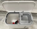 京东京造带视窗茶水桶10L 干湿分离垃圾桶客厅办公室泡茶茶水分离茶渣桶 实拍图