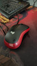 罗技（Logitech）M185鼠标 无线鼠标 办公鼠标 对称鼠标 黑色红边 带无线2.4G接收器 实拍图