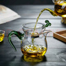 诗米乐 加厚耐热玻璃公道杯加茶漏功夫茶具配件分茶器茶海茶滤网 公道杯+茶滤器 实拍图