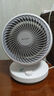 夏普 （SHARP）电风扇空气循环扇家用台扇低噪电风扇摇头涡轮对流大风力办公室宿舍桌面风扇节能小风扇 【机械款】抗菌扇叶+风大音轻+香薰驱蚊 实拍图