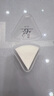 毛戈平（MAOGEPING）三角海绵粉扑皮面粉膏粉底液不吃粉干湿两用便携化妆工具 三角皮海绵1个适合粉膏 实拍图
