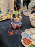 蝴蝶（Butterfly）六星级乒乓球拍横拍双面反胶专业比赛单拍602内含拍套 实拍图
