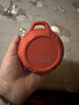朗琴T350蓝牙音箱防水便携式重低音炮迷你小型户外运动骑行小音响收音播放器老年人收音机超长续航 烈焰红 官方标配【数据线+音频线+挂勾】 实拍图