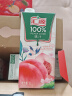 汇源 无添加纯果汁健康营养饮料 100%桃汁1L*6盒节日囤货整箱礼盒 实拍图