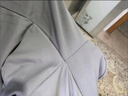 廷毅防晒衣男士冰丝防晒服夏季户外钓鱼服轻薄透气皮肤衣定制LOGO印字 浅灰【可拆卸帽檐】 4XL 【190-210斤】 实拍图