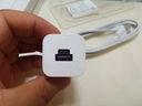 华为（HUAWEI）6A数据线充电线 USBType-C转USBType-C/线长1.8m/高品质线芯原装 白色CC800 实拍图