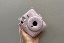 富士instax mini12一次成像拍立得相机（mini11拍立得相机升级版） 浅樱粉 套餐4：官配+20张白边+保护壳+束口袋+相册 实拍图