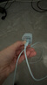 ANKER安克套装20W苹果充电器蓝+C-C快充数据线1.8米蓝 实拍图