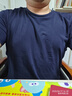 京东京造【5A抗菌】短袖男士t恤夏衣服男装白小T打底男女同款 藏蓝色 3XL 实拍图