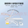 山泽 六类网线水晶头 6类RJ45千兆网络接头 工程级电脑网线连接器 Cat6镀金水晶头 100个 WL-6100 实拍图