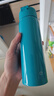 京东京造 保温杯男女 【一键弹盖】 su7同色 480ml 【海湾蓝】 实拍图