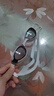 李宁LI-NING泳镜防水防雾男女高清游泳眼镜平光游泳镜LNJT224-6极光白 实拍图