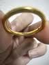 金小貅黄金戒指三生三世足金999光面素圈戒指经典条戒时尚送礼物送女友 1g，金重多退少补 光面圈戒 11号圈口 实拍图