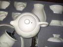 金镶玉功夫茶具整套装德化羊脂玉白陶瓷家用泡茶壶杯盖碗高端礼盒 远山 实拍图