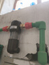 美的（Midea）防漏水家用前置过滤器超8.5T/h大流量 40微米高精度 高压冲洗 不锈钢免换芯全屋净水器QZBW20S-27S 实拍图