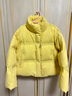 UR冬季新款女装百搭绗缝拉链口袋短款加厚羽绒服UYY140011 浅黄 (偏宽松) M 实拍图