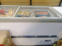 雪花冰柜商用冷藏展示保鲜柜冷冻雪糕柜超市大容量玻璃门大型卧式岛柜冰糕柜冰淇淋柜 【平篮款】1米岛柜|-30°低温速冻|铜管制冷 实拍图