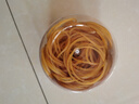 得力（deli）【超级爆款】100g筒装耐用橡皮筋/橡胶圈/牛皮筋 高弹力不易断 财务办公用品 3215 实拍图