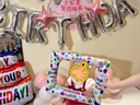欧妮姿生日拍照道具相框气球生日场景布置生日道具氛围派对装饰生日快乐 实拍图