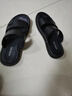 奥康凉鞋男夏季新款韩版男士凉鞋真皮日常休闲户外沙滩鞋驾车软底潮流 黑色 41 255mm 实拍图