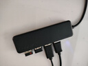 联想（Lenovo）USB分线器2.0接口转换器高速扩展坞转接头HUB集线器USB延长线四合一拓展坞适用笔记本台式机1.5M 实拍图