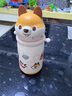 babycare儿童保温杯小松鼠成长婴儿宝宝学饮杯不锈钢吸管水杯水壶450ml 实拍图