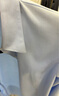 海澜之家（HLA）短袖衬衫女夏季款商务通勤纯色抗菌正装衬衣女装 【抗菌】浅蓝Y1 38 165/92A 实拍图
