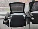 盛浪折叠椅办公椅会议椅子电脑椅学习椅培训椅带写字板尊享款黑色无轮 实拍图