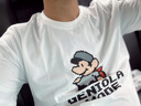 GENIOLAMODE短袖T恤男2025新款纯棉卡通印花t恤宽松休闲舒适百搭男士五分袖 实拍图
