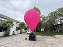 舒佩大型网红充气热气球气模美陈卡通定制户外露营火山热气球网红 2.5米网红气球+灯光+内置风机 实拍图