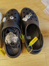 卡骆驰（crocs）女鞋厚底云朵洞洞鞋户外休闲时尚一脚蹬沙滩鞋 206750-001 38-39 实拍图