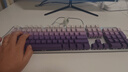 惠普（HP）GK400F机械键盘 办公电竞游戏专用有线 台式机笔记本电脑 侧刻渐变幻境紫茶轴 键鼠套装 实拍图