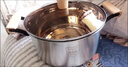 金汤银饺316不锈钢食品级煮锅木柄汤锅熬汤炖肉做饭锅 烧水锅电磁炉燃气灶 【专享款】煮粥辅食+ 22cm 4L 实拍图