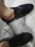 GNAI男士皮鞋男正装商务休闲皮鞋男春秋季真皮办公德比鞋英伦鞋子男鞋 黑色【镂空洞洞鞋】夏天凉鞋 41 码 (255mm) 实拍图