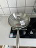 美厨（maxcook）304不锈钢炒锅 带盖锅具34cm 三层钢锅 电磁炉燃气炉通用MCC7904 实拍图