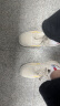 森马（Senma）男鞋夏季百搭小白鞋子男士软底轻便休闲运动时尚厚底增高板鞋男款 米色 42 实拍图