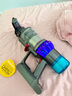 戴森（DYSON）V15 Detect Fluffy无绳吸尘器（新一代蓝色）【原装进口】手持无线 除螨 宠物家庭适用 实拍图