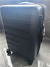 90分行李箱大容量拉杆箱莱茵河扩容版旅行箱万向轮男女可登机箱 暗夜黑 20英寸 可登机 实拍图